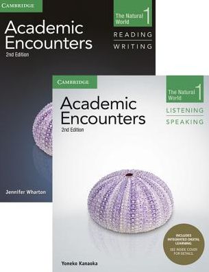 Cover for Jennifer Wharton · Academic Encounters Level 1 2-Book Set (R&amp;W Student's Book with WSI, L&amp;S Student's Book with Integrated Digital Learning): The Natural World (Book) [2 Revised edition] (2017)