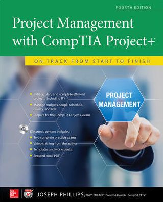 Cover for Joseph Phillips · Project Management with CompTIA Project+: On Track from Start to Finish, Fourth Edition (Paperback Book) (2017)