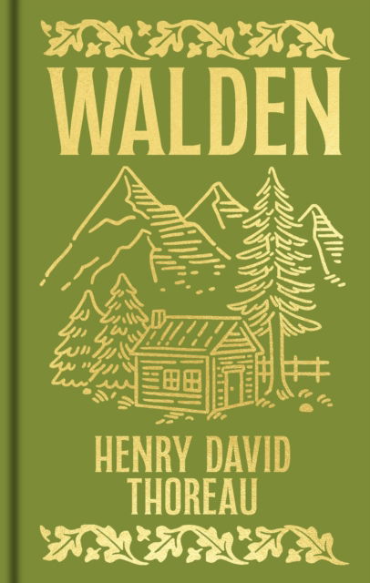 Cover for Henry David Thoreau · Walden: Gilded Pocket Edition - Arcturus Ornate Classics (Gebundenes Buch) (2025)