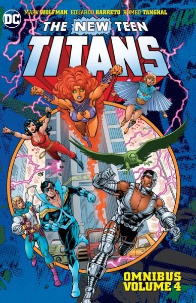 Cover for Marv Wolfman · New Teen Titans Omnibus Volume 4 (Hardcover Book) (2019)