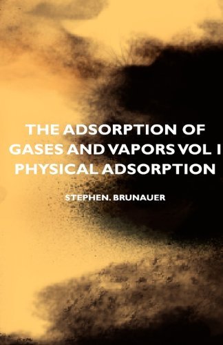 Cover for Stephen Brunauer · The Adsorption of Gases and Vapors Vol I - Physical Adsorption (Pocketbok) (2007)