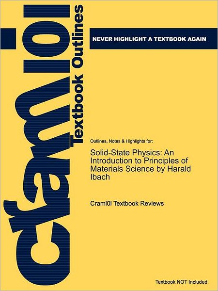 Cover for Gitman · Studyguide for Solid-state Physics: an Introduction to Principles of Materials Science by Ibach, Harald, Isbn 9783540938033 (Paperback Book) (2011)