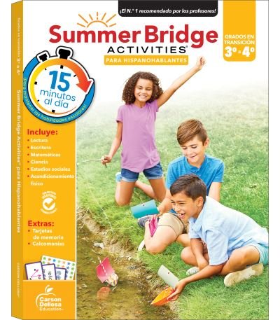 Cover for Summer Bridge Activities · Summer Bridge Activities Spanish 3-4 (Paperback Book) (2022)