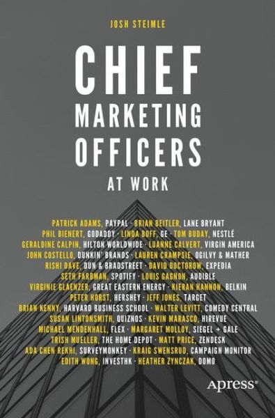 Cover for Josh Steimle · Chief Marketing Officers at Work (Paperback Book) [1st edition] (2016)