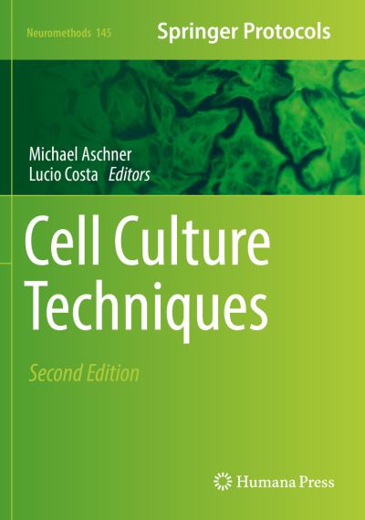 Cover for Cell Culture Techniques - Neuromethods (Paperback Book) [Second Edition 2019 edition] (2020)