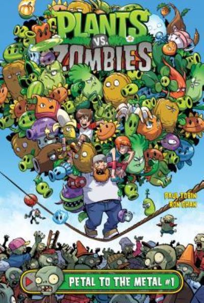 Cover for Paul Tobin · Plants vs. Zombies Petal to the Metal 1 (Hardcover bog) (2017)