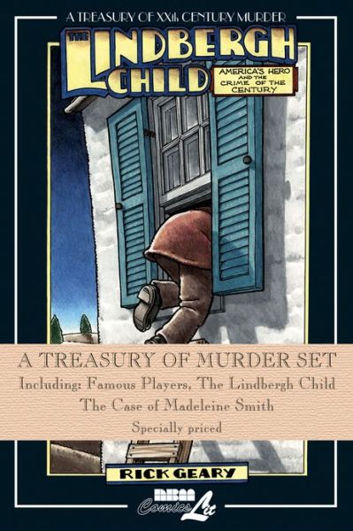 Cover for Rick Geary · A Treasury Of Murder Set: Including: Famous Players, The Lindbergh Child &amp; The Case Of Madeleine Smith (Paperback Book) (2013)