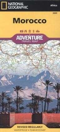 Cover for National Geographic Maps · Morocco: Travel Maps International Adventure Map (Kort) [2019th edition] (2011)