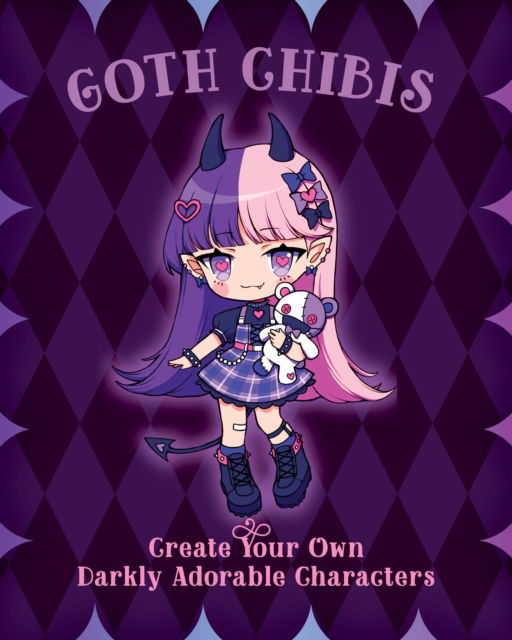 Cover for Yoai · Goth Chibis: Learn to Draw Darkly Charming Cuties and Beasties (Paperback Book) (2025)