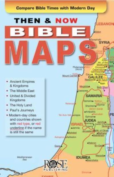 Cover for Rose Publishing · Then and Now Bible Maps (Pamflet) (2007)