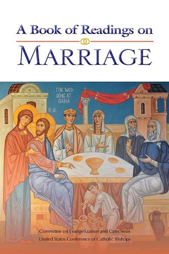 Cover for United States Conference of Catholic Bishops · A Book of Readings on Marriage (Paperback Book) (2010)