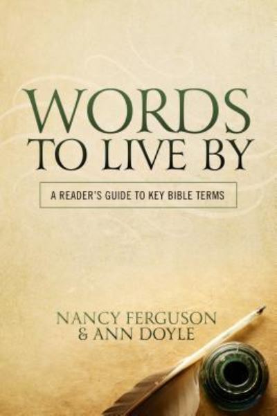 Cover for Nancy Ferguson · Words to Live by (Pocketbok) (2017)