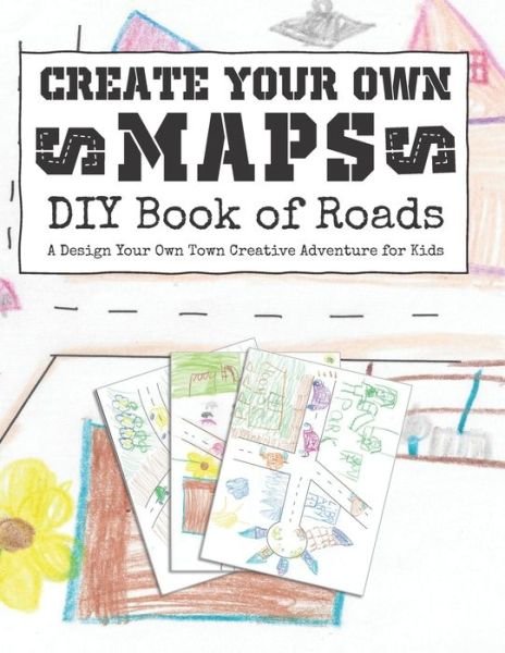 Cover for Pink Crayon Coloring · Create Your Own Maps (Paperback Bog) (2019)