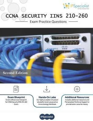 Cover for Ip Specialist · CCNA Security (IINS 210-260) Exam Practice Questions (Paperback Bog) (2019)