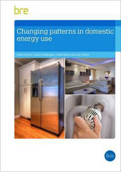 Cover for Helen Garrett · Changing patterns in domestic energy use (Paperback Book) (2015)