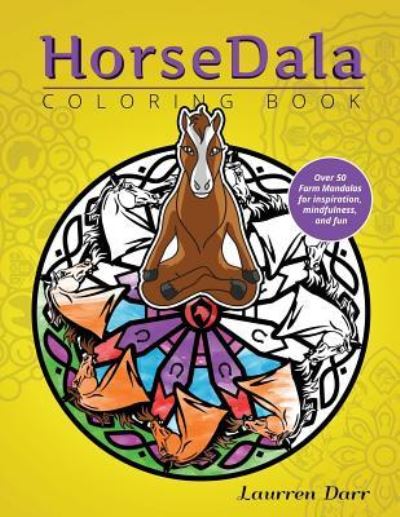 Cover for Laurren Darr · HorseDala Coloring Book (Paperback Book) (2016)