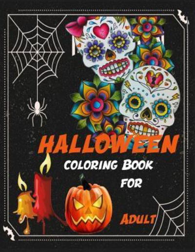 Cover for December · Halloween Coloring Book For Adult ( witches, Skull Theme ) (Paperback Book) (2017)