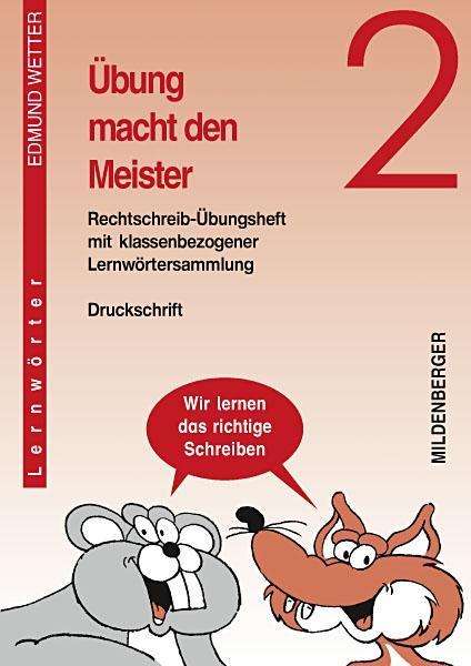 Cover for Edmund Wetter · Übung macht d.Meister.RSR.2 Druckschr. (Book)