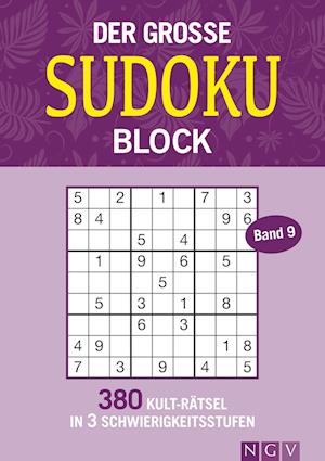 Cover for Der große Sudokublock Band 9 (Book) (2024)