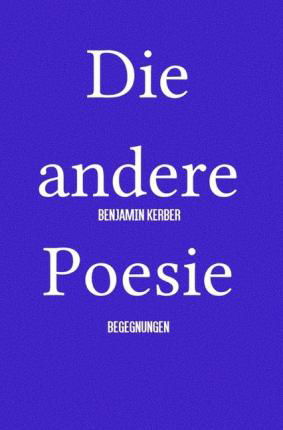 Cover for Kerber · Die andere Poesie (Book)