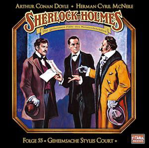 Cover for Sherlock Holmes · Folge 55-geheimsache Styles Court (CD) (2023)