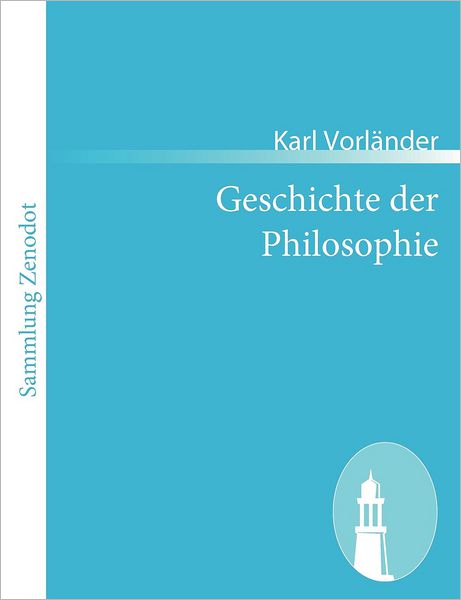 Cover for Karl Vorlander · Geschichte der Philosophie (Paperback Book) [German edition] (2011)