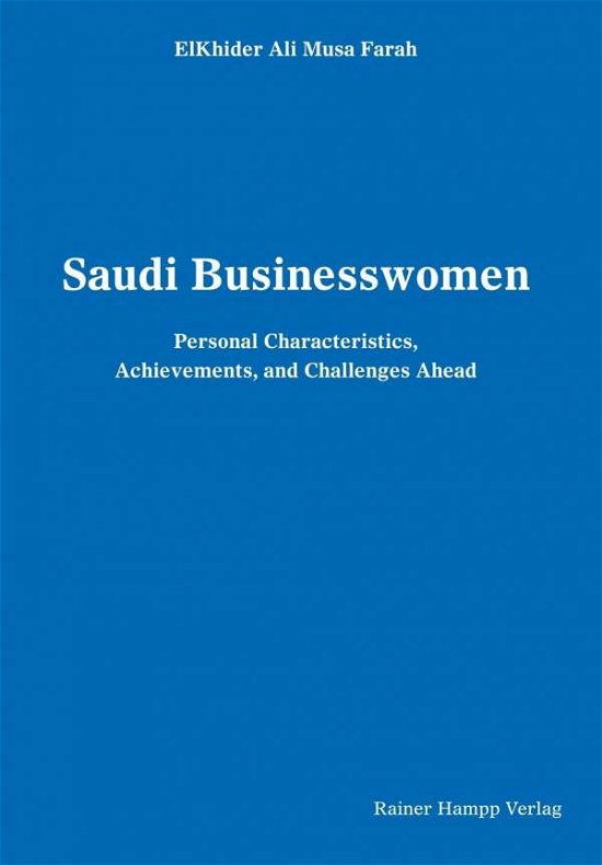 Cover for Musa · Saudi Businesswomen (Buch) (2018)