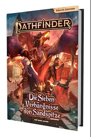 Cover for James Jacobs · Pathfinder 2 - Die Sieben Verhängnisse von Sandspitze (Book) (2024)