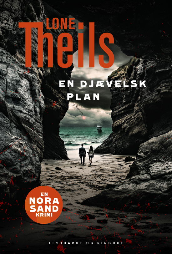 Cover for Lone Theils · Nora Sand: En djævelsk plan (Nora Sand nr. 7) (Sewn Spine Book) [1º edição] (2025)