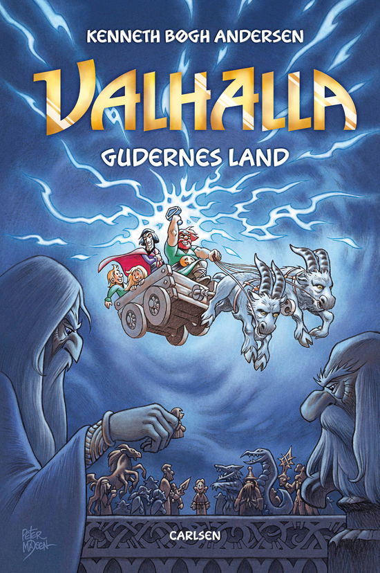 Cover for Kenneth Bøgh Andersen · Valhalla  (1) - Gudernes land (Bound Book) [1e uitgave] (2025)