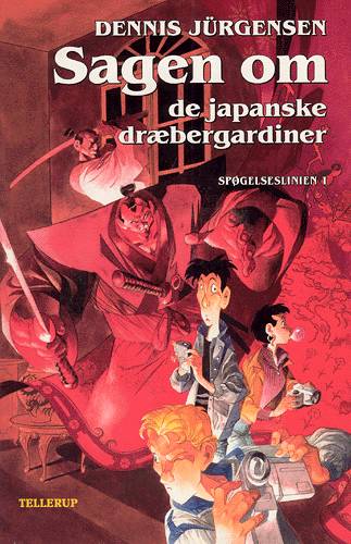 Cover for Dennis Jürgensen · Spøgelseslinien, 1: Sagen om de japanske dræbergardiner (Sewn Spine Book) [1.º edición] (2003)