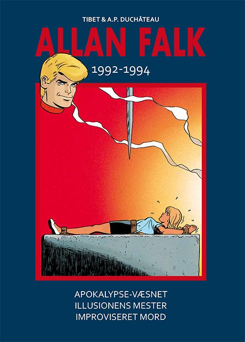 Cover for Duchâteau · Allan Falk: Allan Falk 1992-1994 (Indbundet Bog) [1. udgave] (2019)