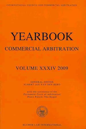 Cover for Albert Jan Van Den Berg · Yearbook Commercial Arbitration Vol XXXIV 2009 (Paperback Book) (2009)