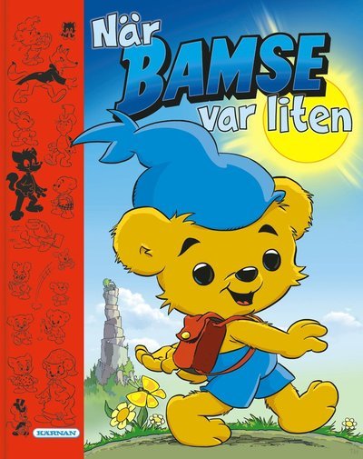 Cover for Joakim Gunnarsson · När Bamse var liten (Landkarten) (2021)