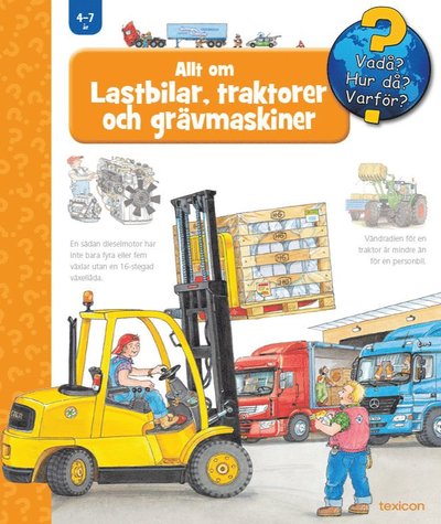 Cover for Andrea Erne · Allt om lastbilar, traktorer och grävmaskiner (Spiral Book) (2015)