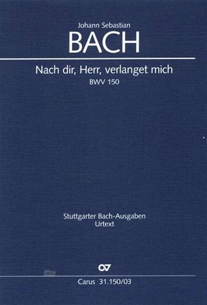 Cover for JS Bach · Bach,js:kantate Nr.150,ka.cv31.150/03 (Bok)