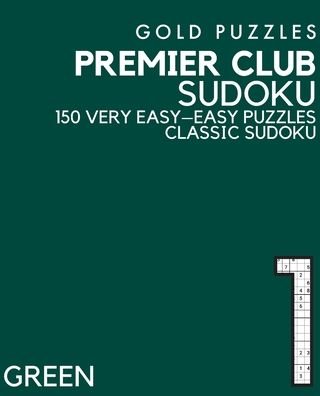 Cover for Gp Press · Gold Puzzles Premier Club Sudoku Green Book 1 (Paperback Bog) (2020)
