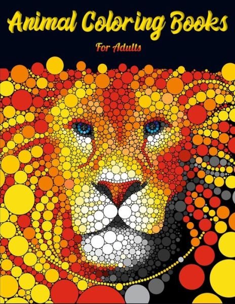 Cover for Masab Press House · Animal Coloring Books For Adults (Paperback Book) (2020)