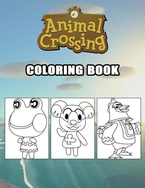 Cover for Bn Touttibt · Animal Crossing Coloring Book (Taschenbuch) (2020)