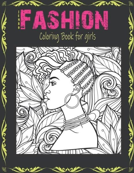 Cover for Pabilito Art · Jumbo Fashion Coloring Book for Girls (Taschenbuch) (2020)