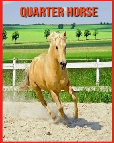 Cover for Annie Nichols · Quarter Horse: Fatti divertenti e foto incredibili degli animali nella natura (Paperback Book) (2021)