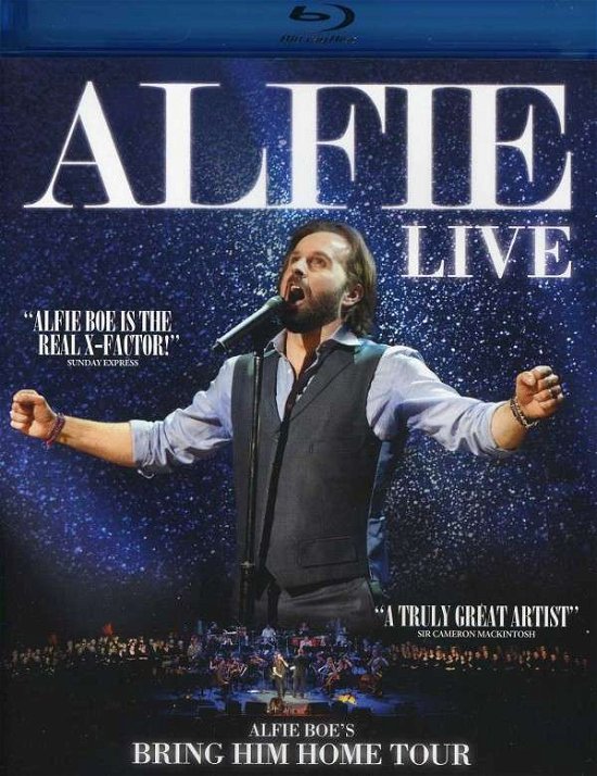Cover for Alfie Boe · Alfie Live (Blu-ray) (2012)