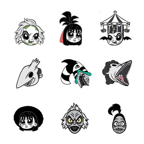 Cover for Beetlejuice · Beetlejuice Ansteck-Pins Group Blind Box Sortiment (MERCH) (2022)
