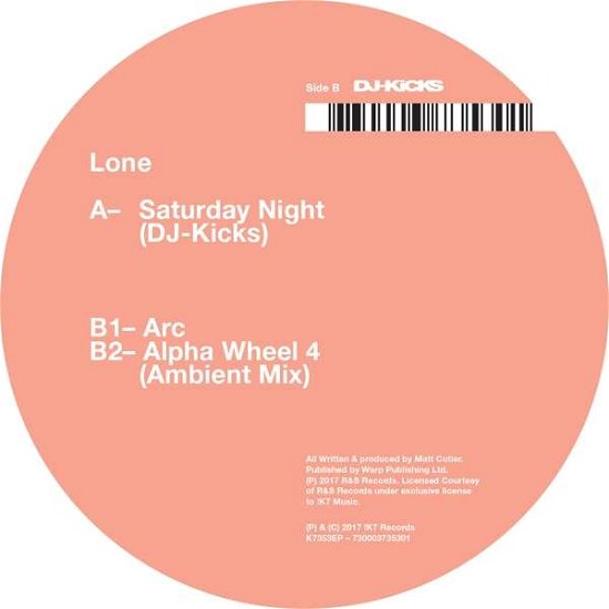 Saturday Night - Lone - Muziek - K7 - 0730003735301 - 10 november 2017