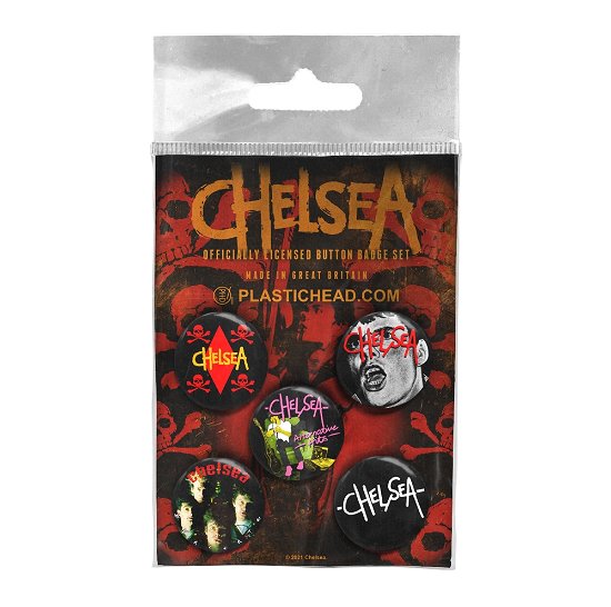 Chelsea Button Badge Set - Chelsea - Merchandise - PHM - 0803341562301 - 18. Februar 2022