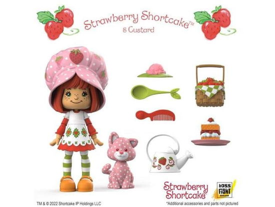 Cover for Boss Fight Studio · Strawberry Shortcake Strawberry Shortcake &amp; Custar (MERCH) (2023)