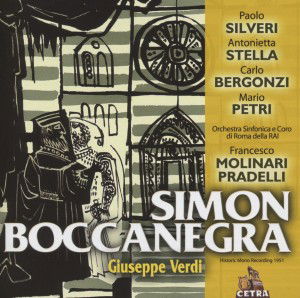 Cover for Molinari Pradelli, Silveri, Stella · Simon Boccanegra (CD) (2012)