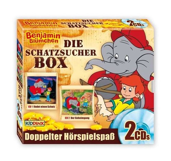 Cover for Benjamin Blümchen · Schatzsucher Box Findet Schatz / Der Geheimgang (CD) (2014)