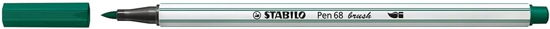 STABILO Pen 68 Brush 53 - Turquoise Groen - Stabilo - Merchandise -  - 4006381578301 - 