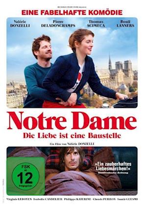 Cover for Donzelli,valerie / Deladonchamps,pierre / Scimec · Notre Dame-die Liebe Ist Eine Baustelle (DVD) (2022)
